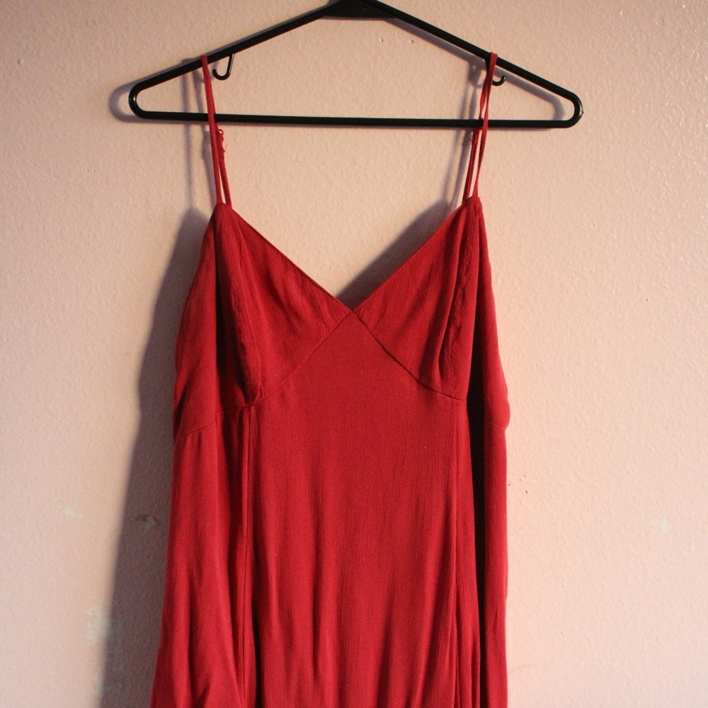 Red dress